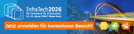 Infratech 2026 - Die Fachmesse für Infrastruktur